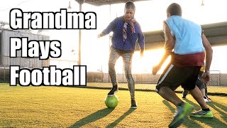 Grandma Does Soccer Tricks - Maxmantv