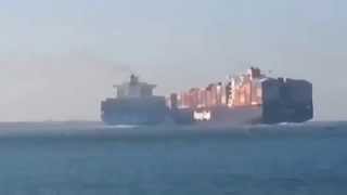 Tai nạn kinh hoàng  khi tàu container Nhật đâm tàu Trung Quốc vi phạm vùng biển