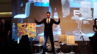 The Tom Hiddleston/Loki Dance in Korea (every version)
