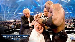 The Battle of the Billionaires takes place at WrestleMania