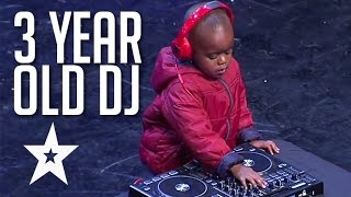 3 Year Old DJ Has The Crowd On Their Feet | Got Talent Global
