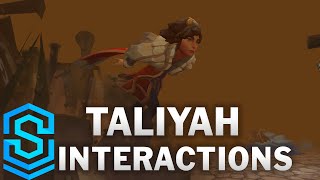 Taliyah Special Interactions