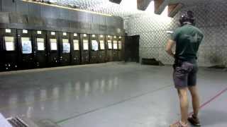 Israeli pistol shooting training session