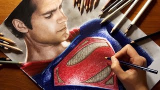 Speed Drawing: Superman - Henry Cavill | Jasmina Susak