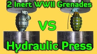 Hydraulic Press | Grenades (Inert) | Pressure Gauge