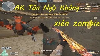 [ Bình Luận CF ] AK-47 Knife-Tôn Ngộ Không - Tiền Zombie v4