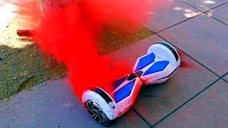 HoverBoard Fire Prank 