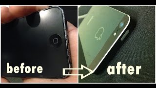 Hướng đẫn khắc phục điện thoại bị xước/ how fix scratched Iphone, samsung, LG