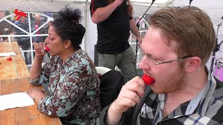 Chilli Eating Contest - Reading Chili Festival 2016