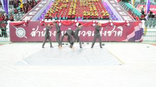 thai police breakdance งานกีฬากองทัพไทย วันที่ 26 มิ.ย. 2558