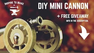 DIY Projects - Mini Cannon + Giveaway