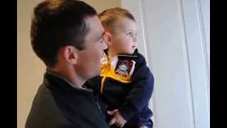 Confused Baby Charlie Meets His Fathers Twin Brother For The First Time !