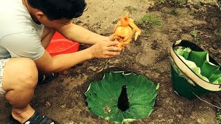MGMienTay - GÀ NƯỚNG ÚP THÙNG BIA - XEM KẾT BẤT NGỜ - Grilled Chicken