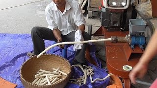 100 Foot Long Rice Candy - Vietnam street food