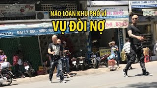 Khiếp đảm thanh niên TRỌC ĐẦU XĂM TRỔ đòi nợ chấn động Sài Gòn