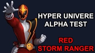 Hyper Universe Online 4v4 Red the Storm Ranger and Friends