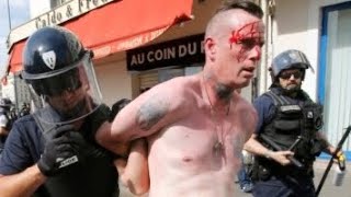 Battle of Marseille - English vs Russian Hooligans in Euro 2016
