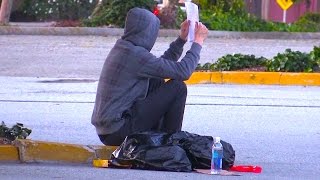 Homeless Man Does Unbelievable Act Social Experiment