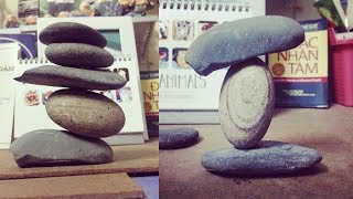 Rockart laying stone / Tập xếp đá cân bằng