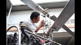 Máy bay tự chế vừa cải tiến của “hai lúa” Bùi Hiển | Karo News