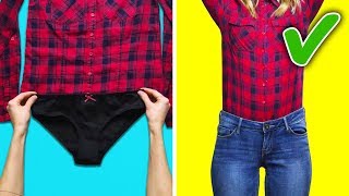 20 SECRET CLOTHING TRICKS THAT ARE ACTUALLY BRILLIANT