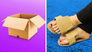 22 WEIRD CARDBOARD HACKS YOU HAVE TO TRY