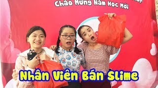 Khai Trương Cà Chua Garden Shop | Vannie & NYN Kid Làm Nhân Viên Bán Slime