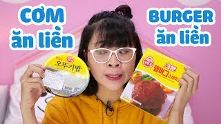 Lạ Lùng Món Cơm Ăn Liền Hàn Quốc