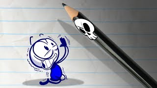 Pencilmate's Days are Numbered! Pencilmation Episode for Kids!