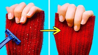 22 GENIUS HACKS TO SAVE YOUR CLOTHES