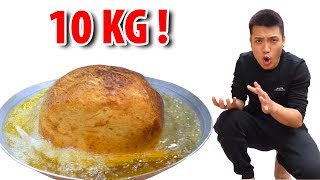 NTN - Thử Làm Chiếc Bánh Rán Khổng Lồ 10KG (Try to make giant donut)