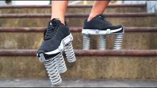 NTN - Thử Chạy Trên Chiếc Giày Lò Xo (Running with bionic boot)