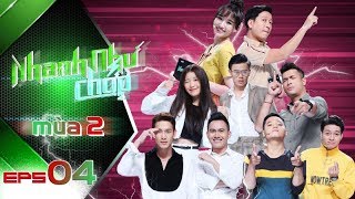 Nhanh Như Chớp Mùa 2| Tập 04 Full HD: Hari Won-Trường Giang Bị Han Sara Và Con Hoài Linh Dập Tơi Tar
