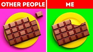 OTHER PEOPLE VS ME || 22 RELATABLE SITUATIONS ANYONE WILL RECOGNIZE