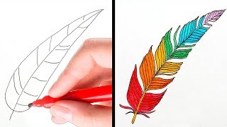 21 EASY DRAWING TRICKS FOR EVERYONE