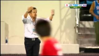Pha ăn mừng hài hước của huấn luyện viên U19 Thái Lan