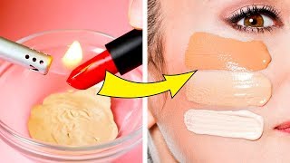 28 CLEVER HACKS FOR MAKEUP || Easy Beauty Hacks And Tutorials
