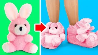 34 CREEPY YET CUTE TOY HACKS || Old Toys Recycle Ideas And Miniature Barbie Doll DIYs