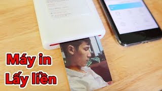 Lâm Vlog - Dùng Thử Máy In Ảnh Lấy Liền | Máy in Huawei