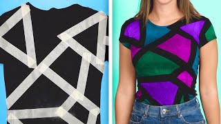 39 Colorful Fashion Hacks FOR YOUR BORING CLOTHES