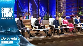 Shark Tank Việt Nam Tập 7 | Mùa 3 | Startup Táo Bạo, Tự Tin Với Thị Trường Tiềm Năng Chưa Khai Thác