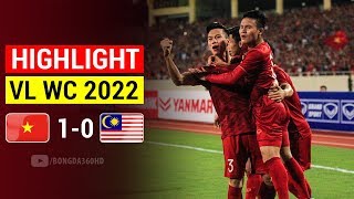 Highlight Việt Nam 1 - 0 Malaysia: QUANG HẢI Ghi Siêu Phẩm Đẳng Cấp NHẤN CHÌM "Hổ Giấy" Malaysia