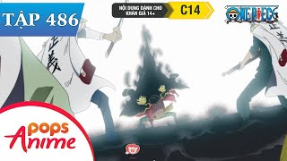 One Piece Tập 486 - Màn Trình Diễn Bắt Đầu. Râu Đen Tiết Lộ Âm Mưu - Đảo Hải Tặc