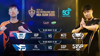 IGP vs MZD | FL vs SGP [Vòng 1]  - Viettel 5G ĐTDV mùa Xuân 2020