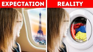 BEING ON VACATIONS || EXPECTATION VS. REALITY || WHAT TO DO ON A BORING DAY