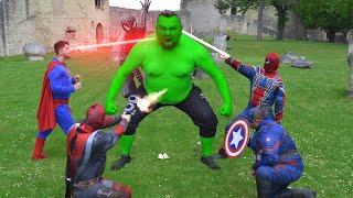 Hulk VS Superheroes Epic Battle