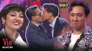 Trấn Thành bật khóc cặp NTK Thái Công - Huy Phan bất ngờ come out, hôn nhau tại Người Ấy Là Ai Mùa 3