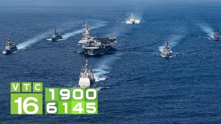 Trung Quốc ồ ạt đưa người ra biển Đông, Mỹ điều tàu chiến | VTC16