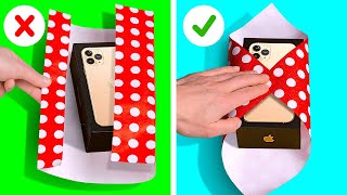 26 SMART HACKS FOR EASY LIFE || EASY GIFT WRAPPING IDEAS