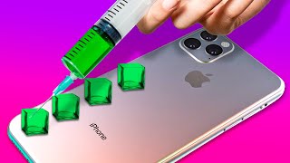 28 TOTALLY COOL DIY IDEAS FOR YOUR GADGETS || PHONE DECOR HACKS